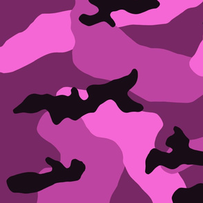 Bright Pink Camo