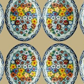Mosaic ovals 