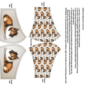 Easy Collie Face Mask