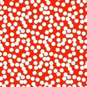 Micro Print - Glutinous Rice Balls - Red
