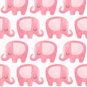 Cute Pink Elephants 