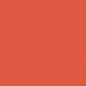 Damask_Black_dots_on_orange