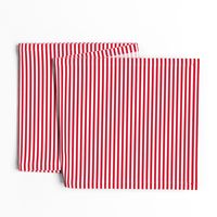 red and white half horizontal stripe