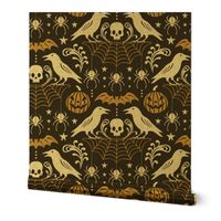 All Hallows' Eve - Black & Gold Large Scale