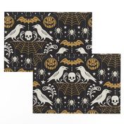 All Hallows' Eve - Black & Gold Large Scale