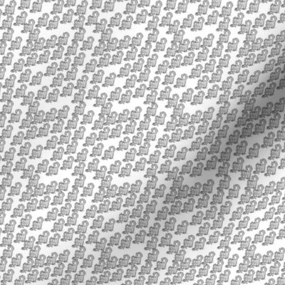 Gray-scale Cats Repeating