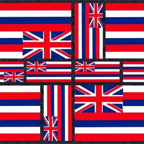 Hawaiian flag design