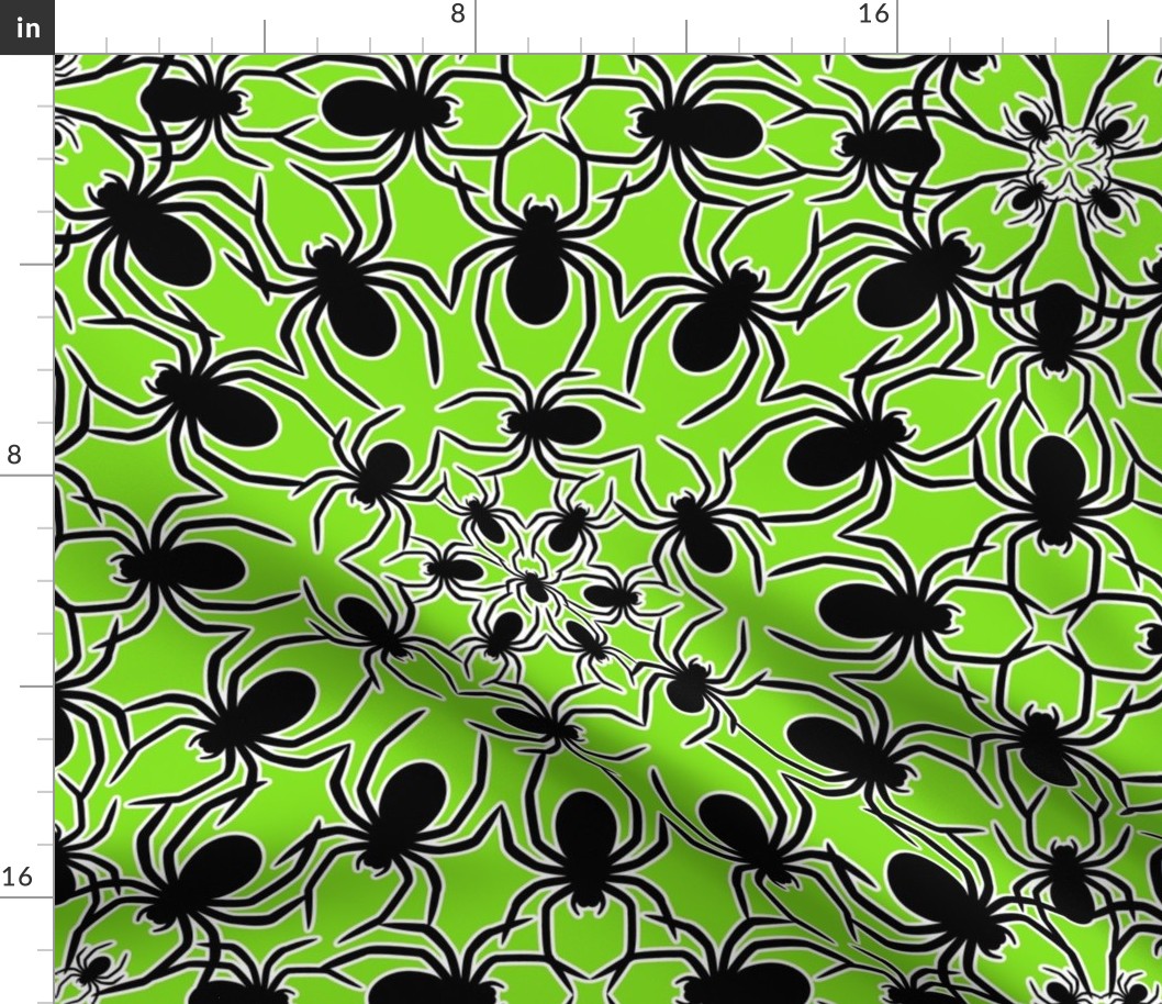 Spider Lace Acid Green