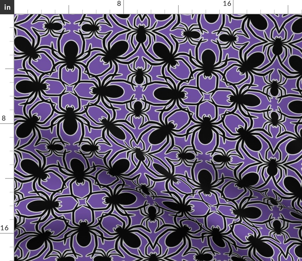 Spider Lattice Purple