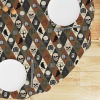 Retro Gothic Halloween Patchwork 