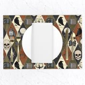 Retro Gothic Halloween Patchwork 