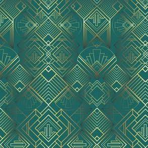 Brilliant Bizby - teal background - small