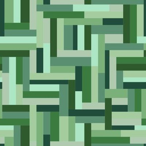 jagged - green