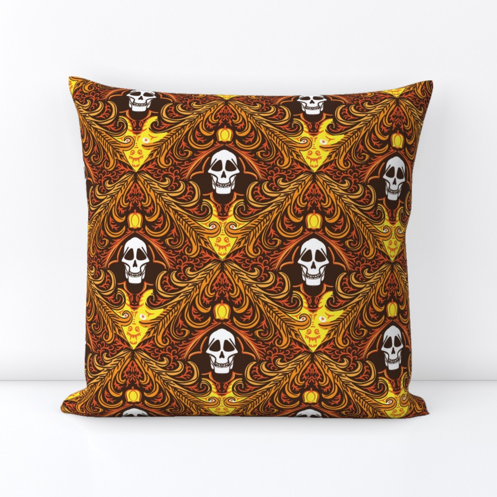 memento mori gothic halloween skulls by rysunki_malunki