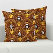 memento mori gothic halloween skulls by rysunki_malunki