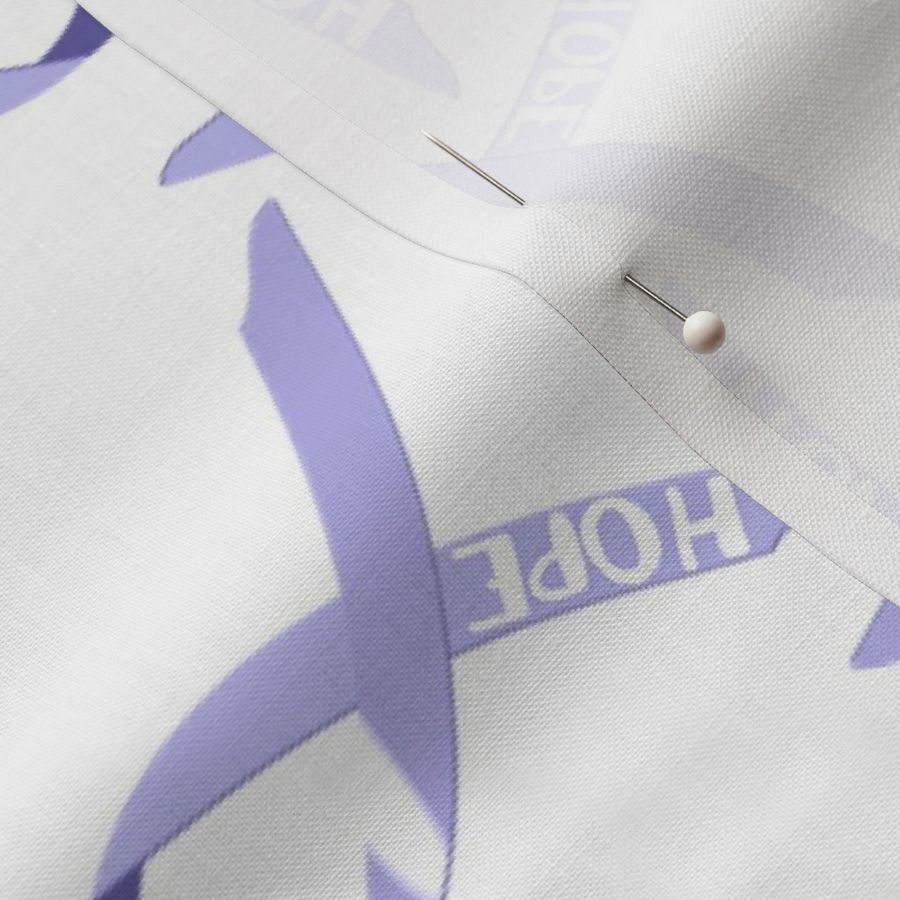 large scale hope ribbon scattered periwinkle