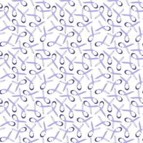 hope ribbon scattered ditsy periwinkle