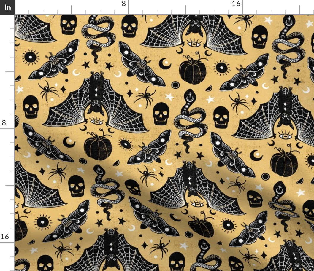 Gothic Halloween Honey Gold by Angel Gerardo