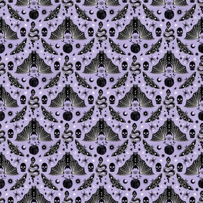Gothic Halloween Amethyst Purple by Angel Gerardo - Small Scale