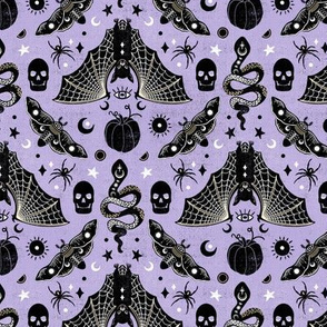 Gothic Halloween Amethyst Purple by Angel Gerardo - Small Scale