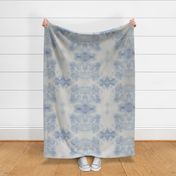 Watercolor Rorscharch Soft Blue