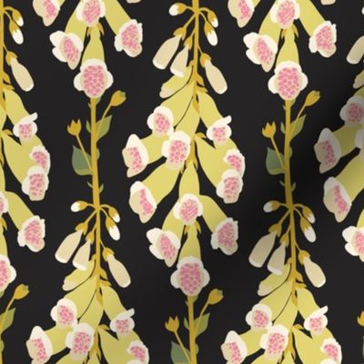 Foxgloves Black-Yellow