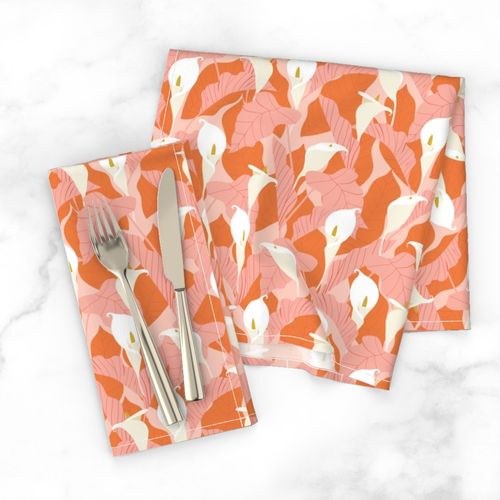 Calla Lily Orange tonal