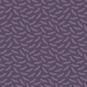 Halloween Bats in Purple - Small