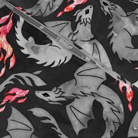 Dragon fire dark grey