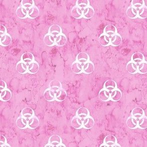  Grungy Biohazard Pink