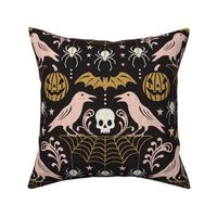 All Hallows' Eve - Black Gold Pink Large Scale