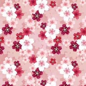 Pink cherry blossom coordinate