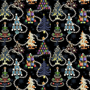 O Christmas Tree...pins BLACK