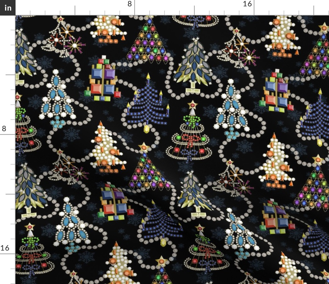 O Christmas Tree...pins BLACK