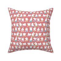 Extra Small Chicken Yoga - Pink