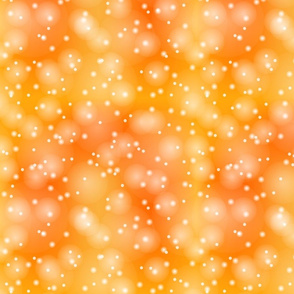 Bokeh Background in Orange