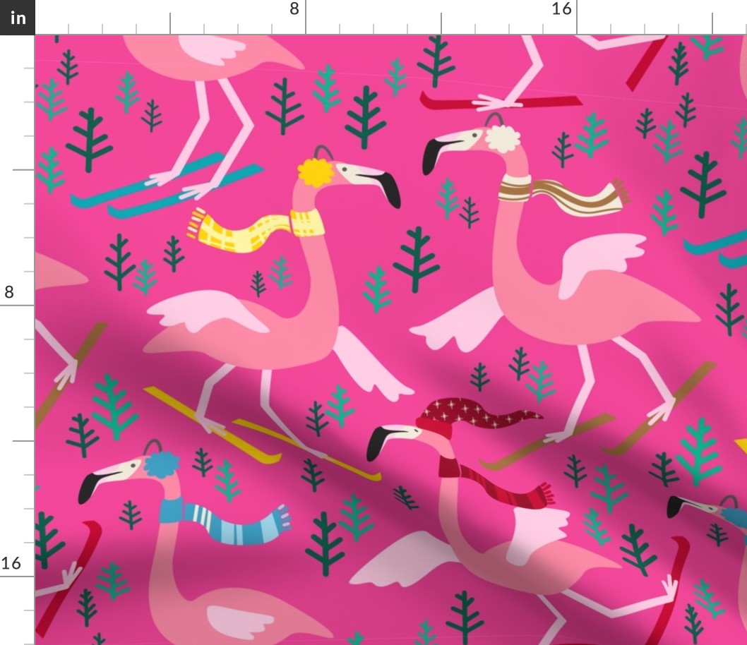 Flamingo Slopes - pink