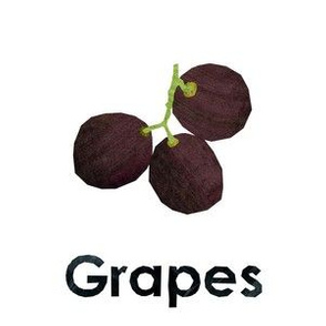 Grapes- 6" Panel