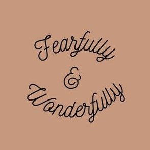 6" square: fearfully and wonderfully // spice