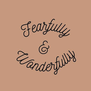 9" square: fearfully and wonderfully // spice