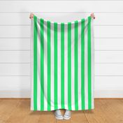 Lime Mojito Green Vertical Tent Stripes Florida Colors of the Sunshine State