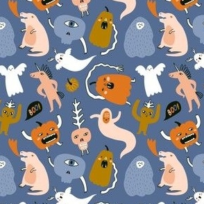 Monsters pattern design