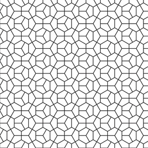 Black and white geometric patterns (1046633)
