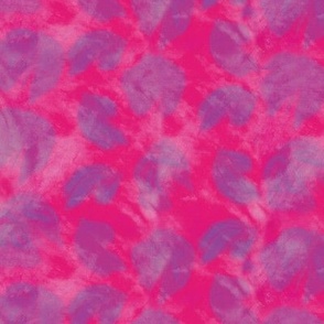 Hot Pink Purple Butterfly Dots