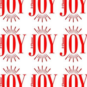 I Choose Joy Red