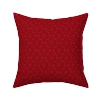 Celtic Rococo dark red on red