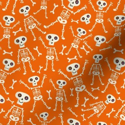 Skeleton small scale Orange