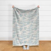 Jumbo shaky leaf blue-gray