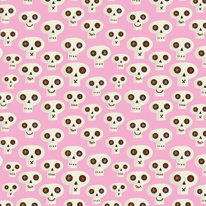 Skull small scale Pink