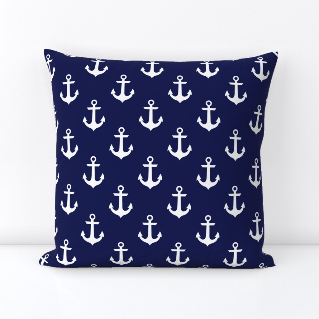 Anchor Navy and white 